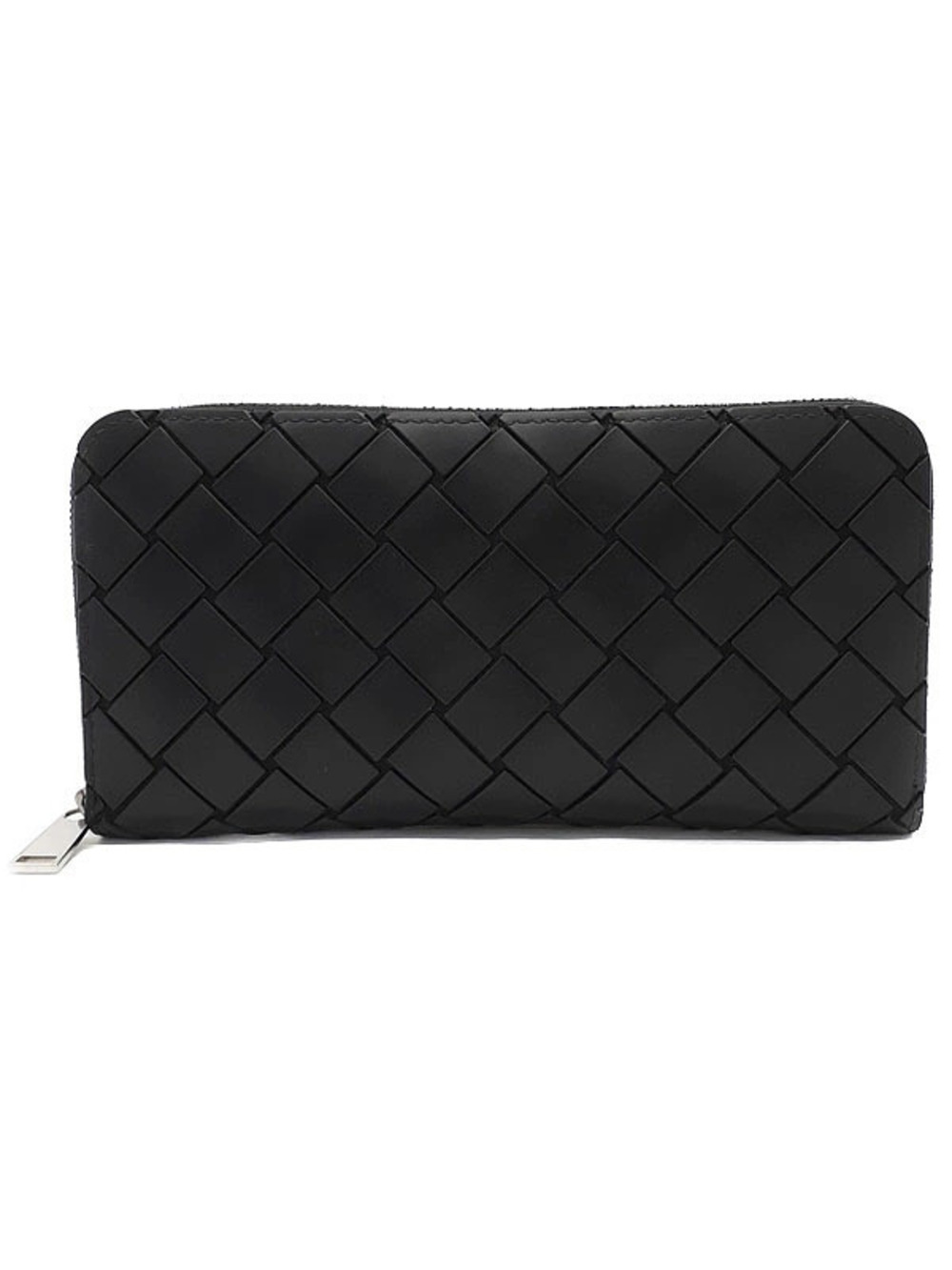 Bottega Veneta Intrecciato Zip Around Wallet Round Zipper Long